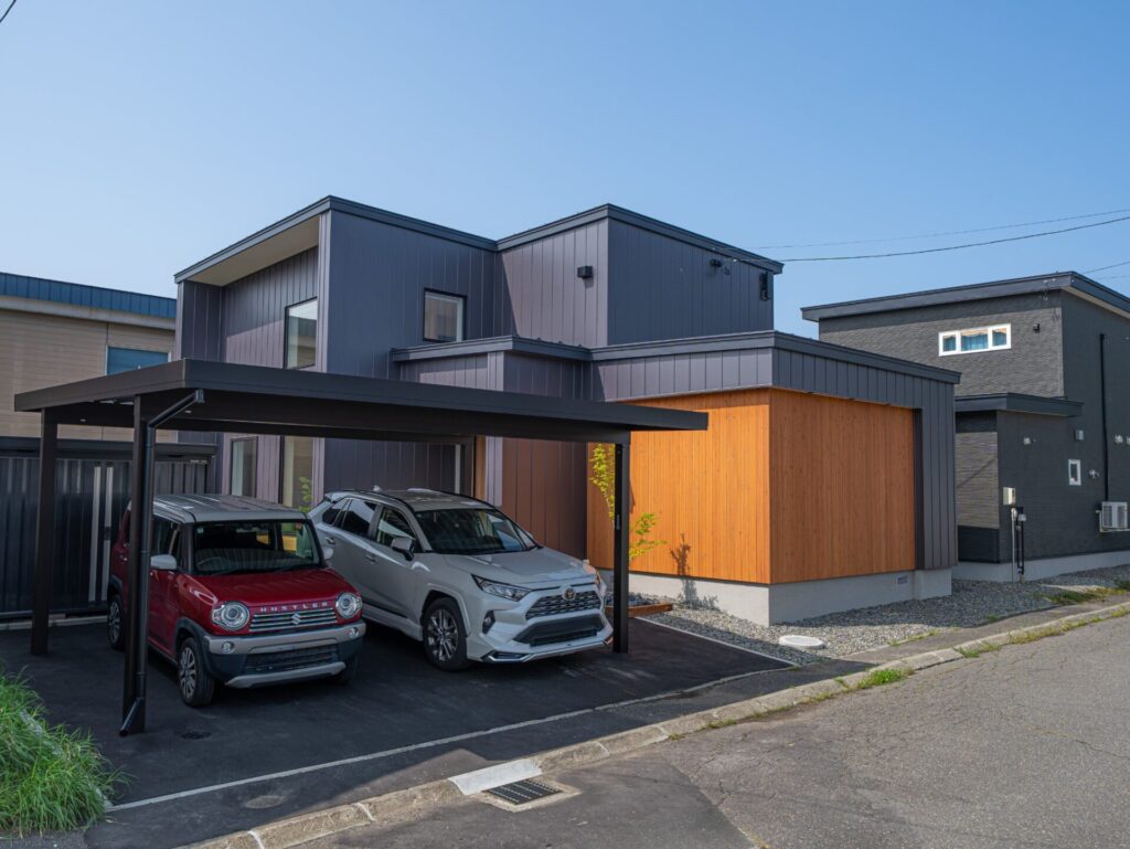 画像：当社社員が想い描いた自邸・帯広市